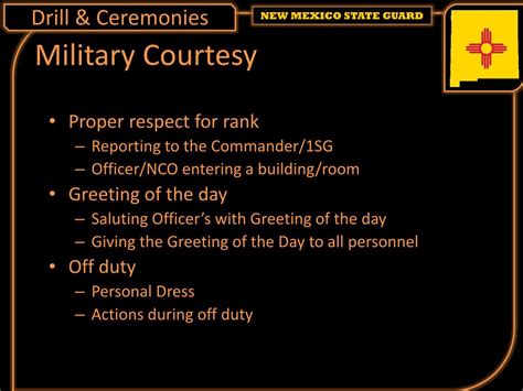 Army Drill And Ceremony Powerpoint Army Military