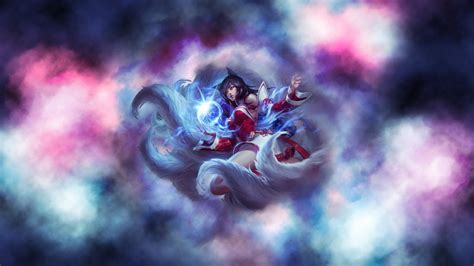 Ahri Wallpaper By Cludix On Deviantart