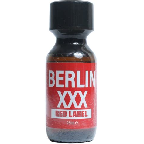 Berlin Xxx Red Label 25ml Popperslv