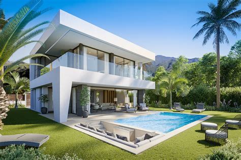 Luxury Villas Modern And Fresh Design In La Duquesa In Manilva Spain For Sale