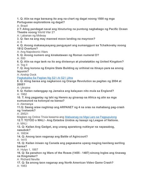 Solution Araling Panlipunan Practice Quiz Studypool Mga Makasaysayang Pook Sa Pilipinas