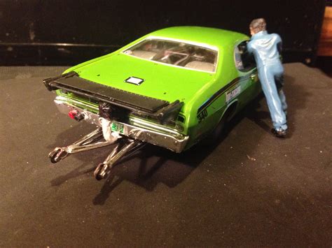 Finished 71 Duster Outlaw Drag Car Wip Drag Racing Models