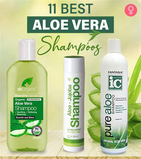 11 best aloe vera shampoos for shinier and healthier hair 2022