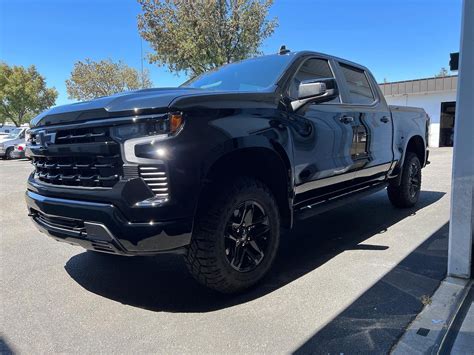 2023 Chevrolet Silverado Trail Boss Black — Detailership™