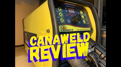 CanaWeld Review 201 Pulse Tig Welding Machine YouTube