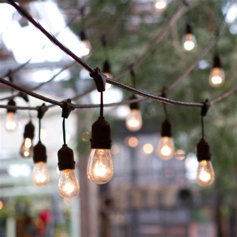 Add ambience with your favorite type of outdoor string lights, from edison bulbs to fairy lights. Edison Festoon Lights - 16m Length for Hire - Salters ...