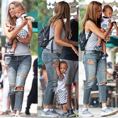 Entertainment Tyra Banks And Her 18 Months Son Up And About In New York
