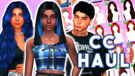 Amazing New Cc Finds 🛒 Sims 4 Cc Haul With Links Youtube