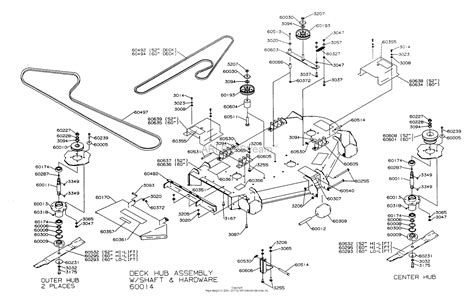 Dixon Ztr 7025 2000 Parts Diagram For Mower Decks