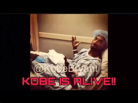 Breaking News Kobe Bryant Is Still Alive YouTube