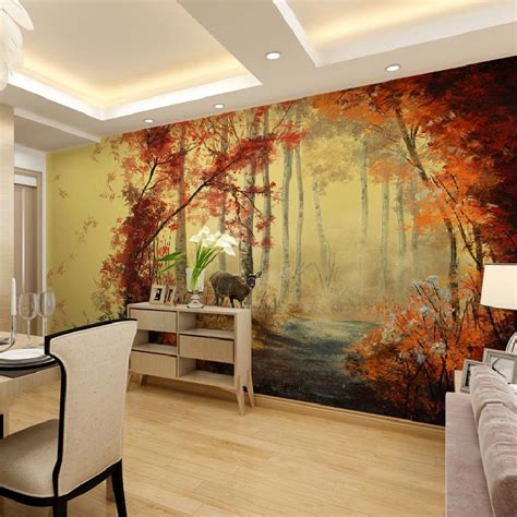 Home Decor Living Room Bedroom Wall Papers 3d Nature
