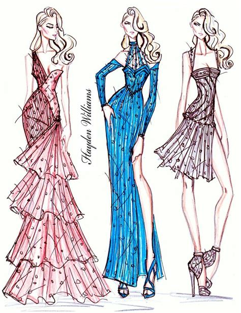 Hayden Williams Fashion Illustrations Hayden Williams Haute Couture