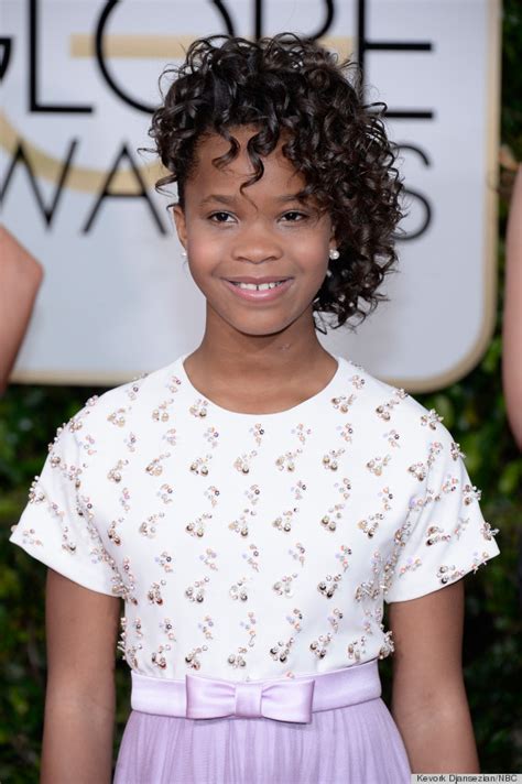 Quvenzhané Wallis Golden Globes Dress Is Absolutely Adorable Obvi