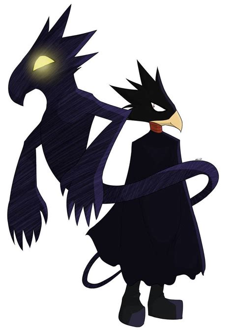 Tokoyami And Dark Shadow By Zinleywolf On Deviantart