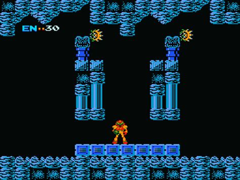 Don the power suit of intergalactic bounty hunter samus aran as she recaptures the dangerous metroid species from the evil space pirates. Metroid Nes Font / Metroid Zelda And Castelvania Auto ...