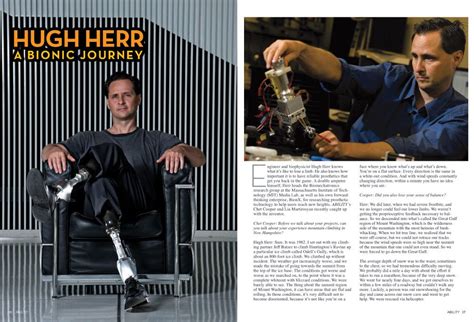 Hugh Herr — Bionic Innovation Ability Magazine