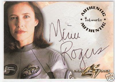 Lost In Space Mimi Rogers As Maureen Robinson Autograph Ebay
