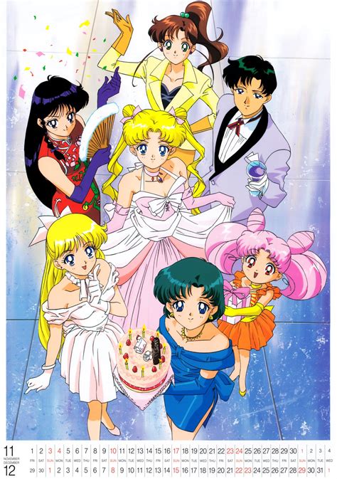Sailor Moon Aino Minako Chiba Mamoru Chibiusa Hino Rei Kino Makoto Mizuno Ami Tsukino Usagi
