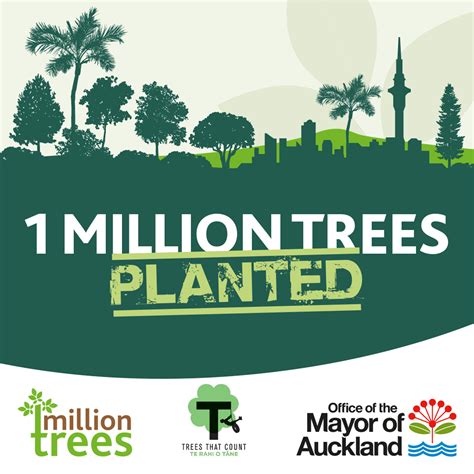 Mayor Goff Hits Million Tree Mark Ourauckland