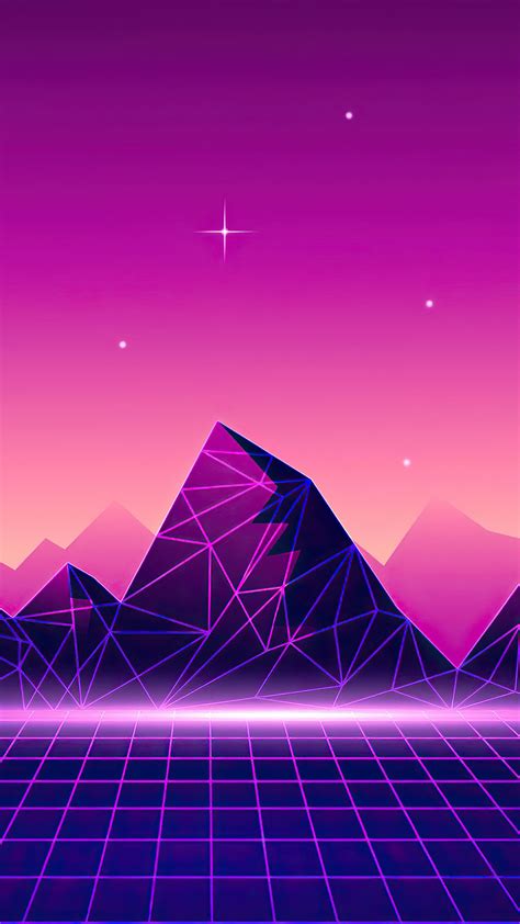 1080x1920 Synthwave Pyramid 4k Iphone 76s6 Plus Pixel Xl One Plus 3