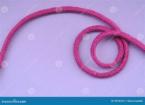 Pink Rope Stock Image Image Of Closeup Craft Pattern 78746767