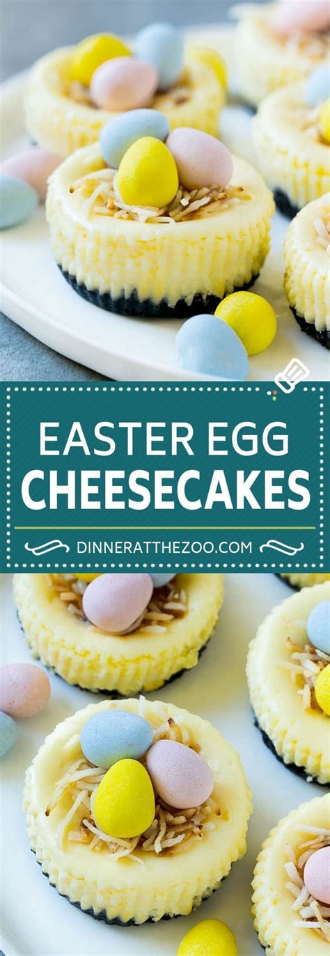 Never fear, we've put together a list of interesting easter recipes to take you through from good friday seafood to easter. Easter Egg Cheesecakes Recipe | Mini Cheesecakes | Easter ...