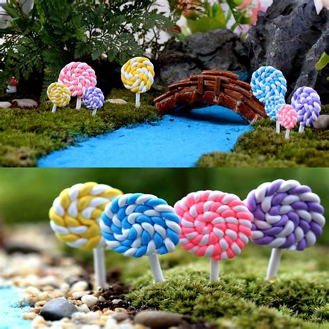 Miniature Cute Lollipops Ornaments Accessories Fairy