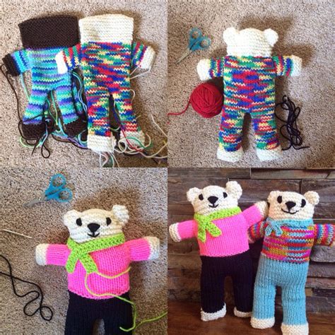 ️bears being finished up today teddy bear knitting pattern knitted teddy bear knitted toys