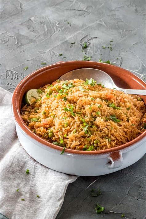 Mexican rice, spanish rice, arroz rojo (r ed rice) this dish has many names, all of which are based on white rice cooked with a rich blend of onions, tomatoes, garlic and spices and finished with cilantro. Mexican Red Rice (Arroz Rojo) made with ingredients from ...