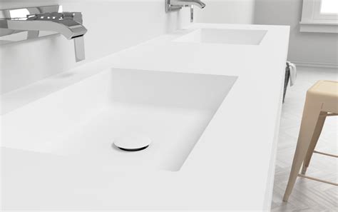 Square Double Washbasin Square Collection By Riluxa