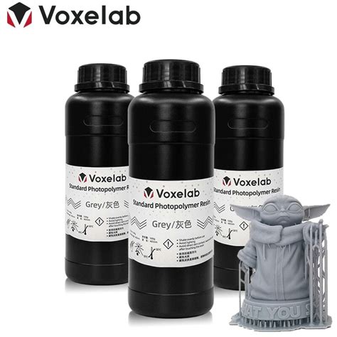 Voxelab Résine Photopolymère Standard 500ml Lcd 405nm Uv Pour
