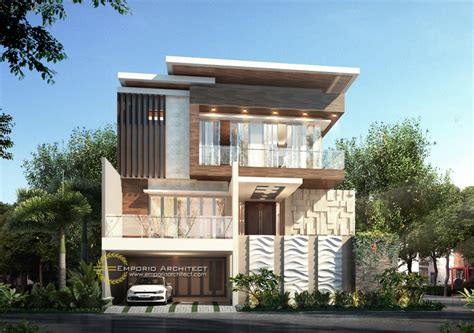 Bagi sebagian orang, arsitektur rumah bukan hanya menjadikan tempat tinggal nyaman dihuni namun juga. Desain Rumah Mewah Modern 2 Lantai Di Jakarta