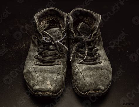 Old Worn Out Shoes Stock Photo Crushpixel