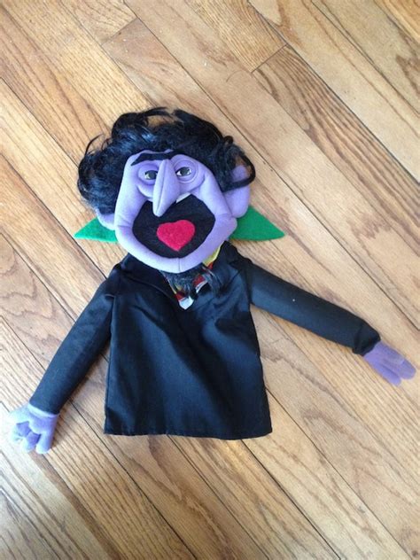 Vintage The Count Von Count 1976 Sesame St By Mayberryantiques