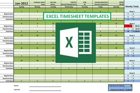 How Excel Timesheet Simplifies Employee Hour Tracking Tasks Timecard