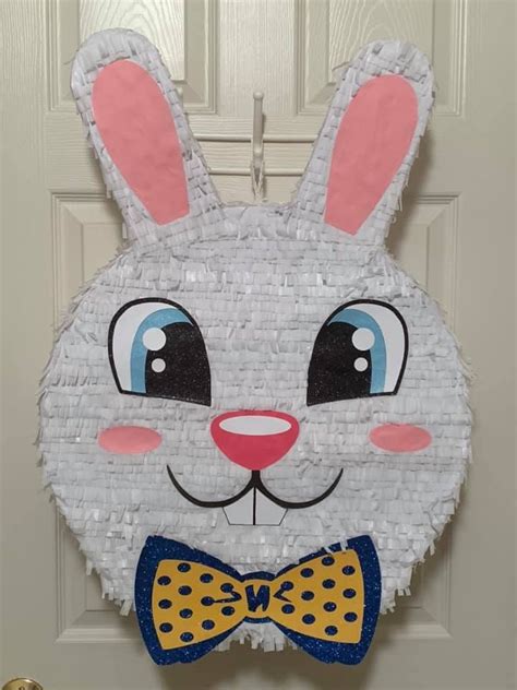Easter Bunny Pinata Crafting Details