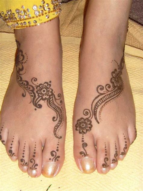 Stylish Arabic Mehndi Designs For Feet Arabic Henna Designs For Feet