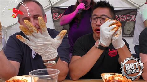 Extreme Hot Wings Eating Contest Reading Chilli Festival Youtube