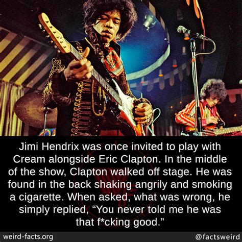 Weird Facts — Jimi Hendrix Was Once Invited To Play With Cream