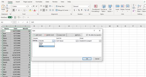 Como Classificar Por Data No Excel Tecnoguia