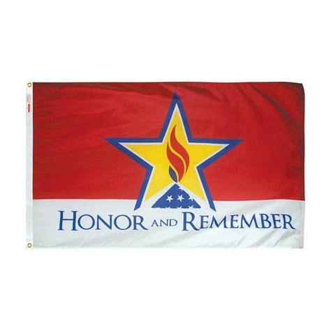 Honor And Remember Flags Memorial Day Flag Veterans Day Flag Fly