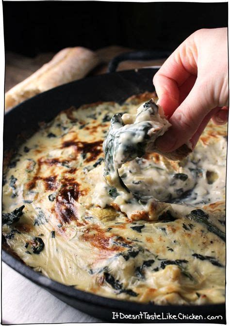 Yes This Is Vegan And Its Amazing Vegan Spinach Artichoke Dip