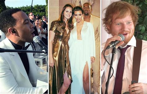 12 Celebrities Who Performed At Weddings Iheart