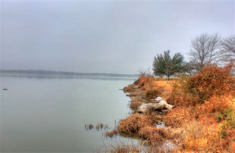 White Rock Lake Shoreline In Dallas Texas Image Free Stock Photo