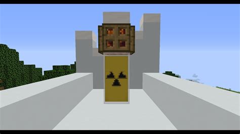 Minecraft Nuclear Sign Banner~7 Youtube