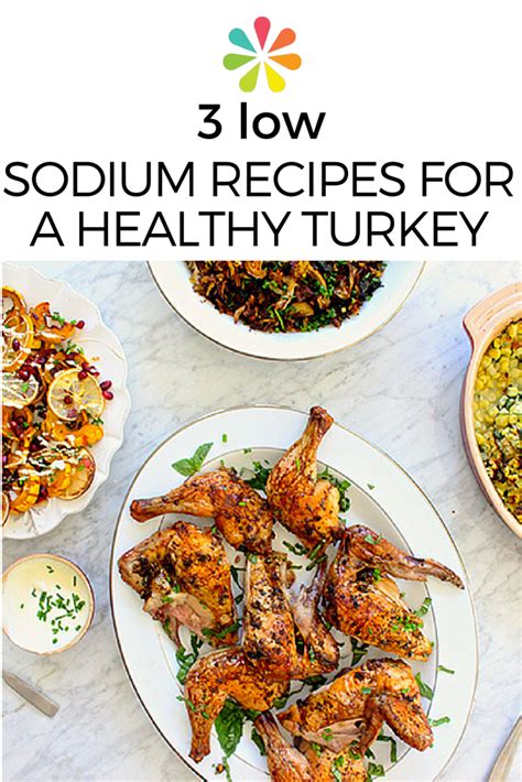 3 Low Sodium Recipes For A Healthier Thanksgiving Recipe Roundup
