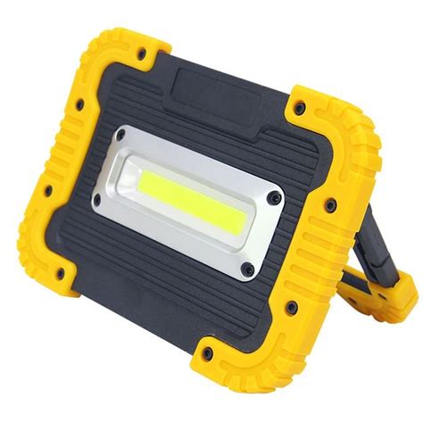Camping Light Rechargeable 20w Cob Led Car Work Light With 18650