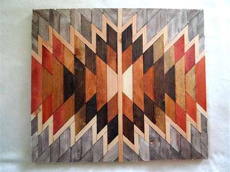 Diy Native American Wooden Kilim Wall Art Reality Daydream Native