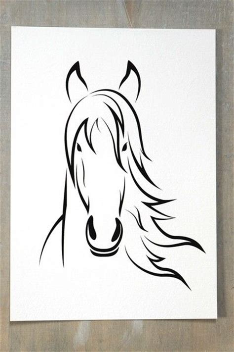 Das pferd wird von der seite gezeigt und besteht im wesentlichen nur aus der äußeren umrisslinie. Die 25+ besten Ideen zu Malen nach zahlen vorlagen auf ...