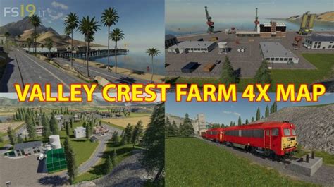 Valley Crest Farm 4x Map V 121 Fs19 Mods Farming Simulator 19 Mods